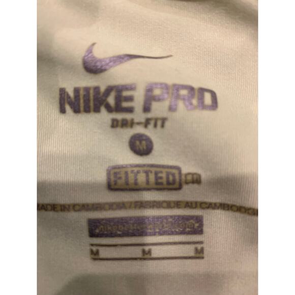 Nike Pro Womans Workout Exercise Capris Size Medium - Picture 3 of 5
